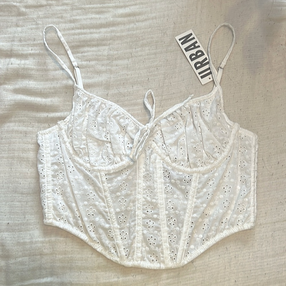 NWT Urban Outfitters Corset Style Top
